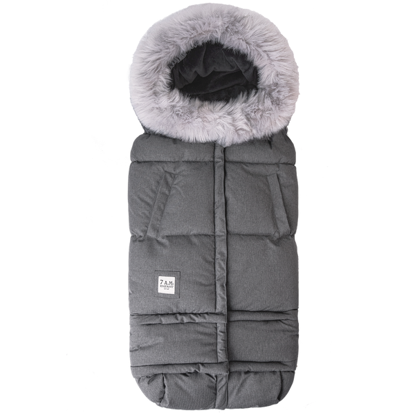Heather Grey Dark - Arctic Faux Fur
